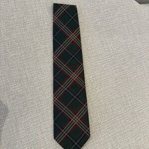 Brooks Brothers Green and Red Plaid Tie